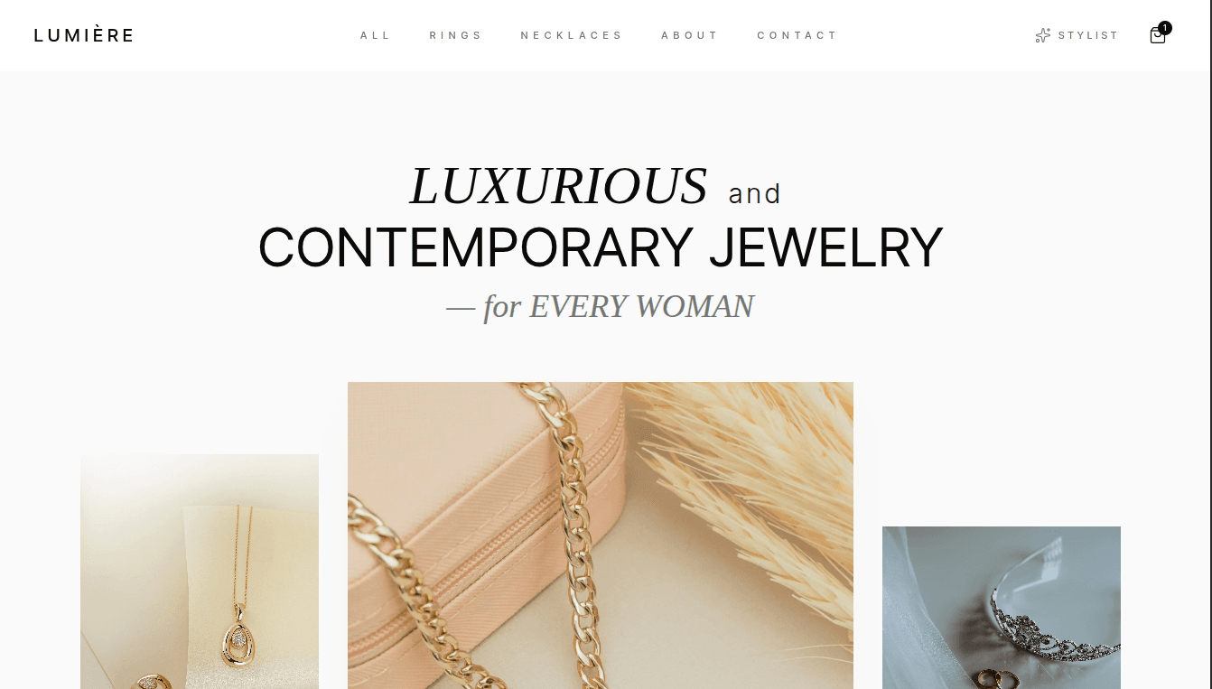 Jewelary E-Store