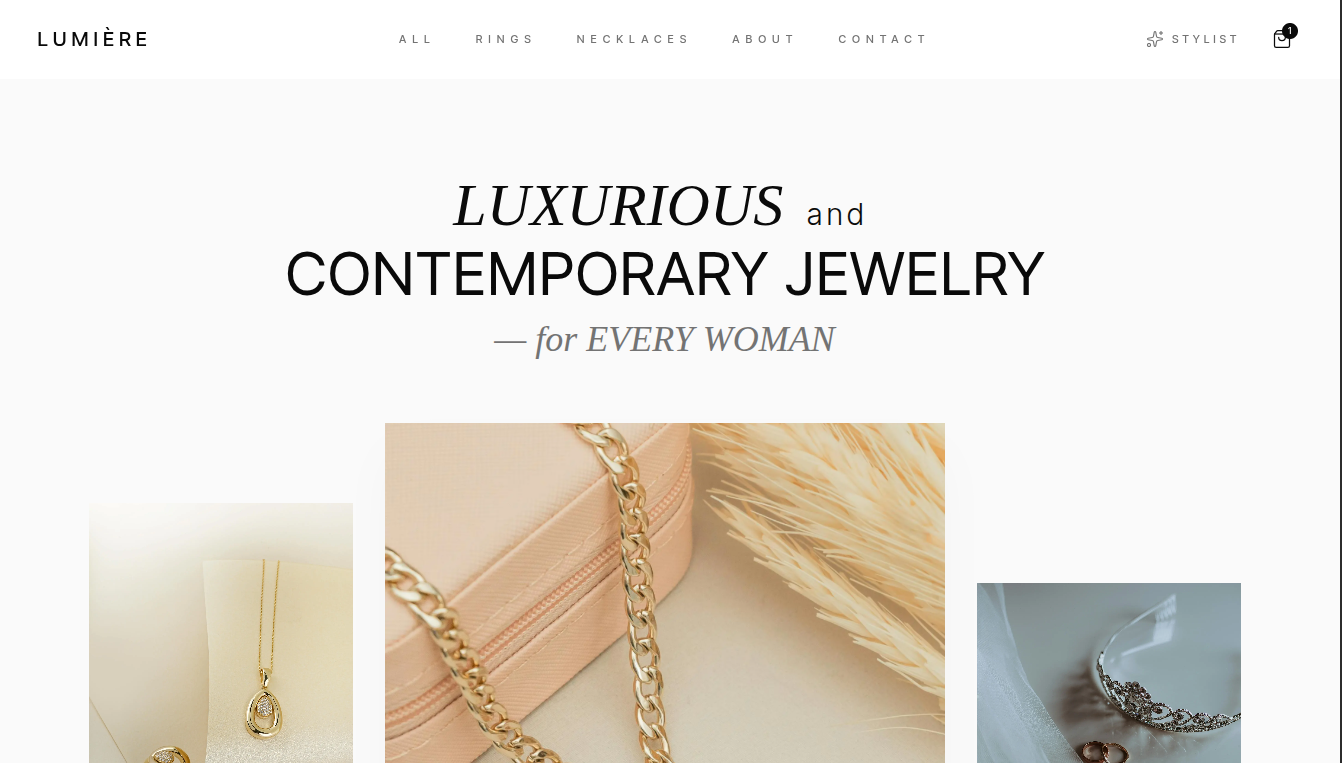 Jewelary E-Store